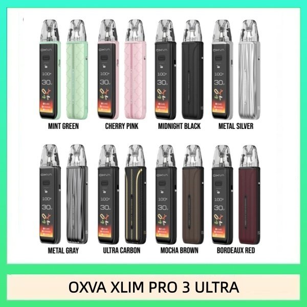 OXVA XLIM PRO 3 ULTRA 奧創小蠻牛觸屏螢幕電子煙主機空倉