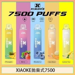梟客XIAOKE一次性電子菸拋棄式7500口